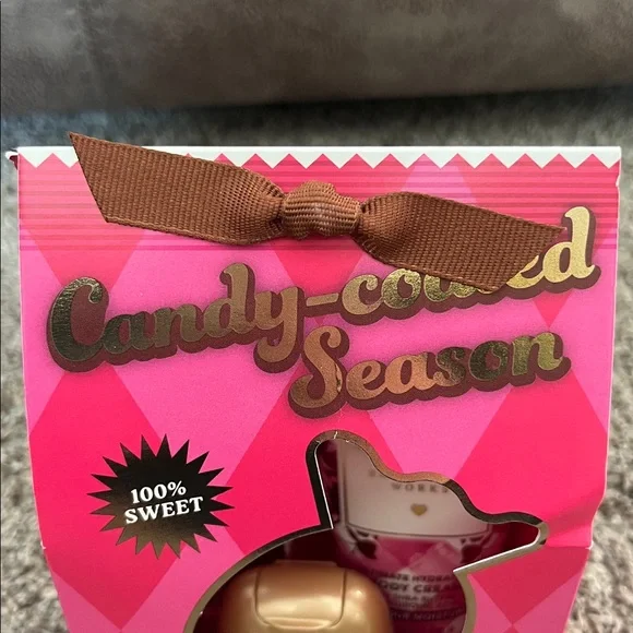 Bath & Body Works Pink and Gold Candy-Coated Trio Set NEW - Picture 7 of 7